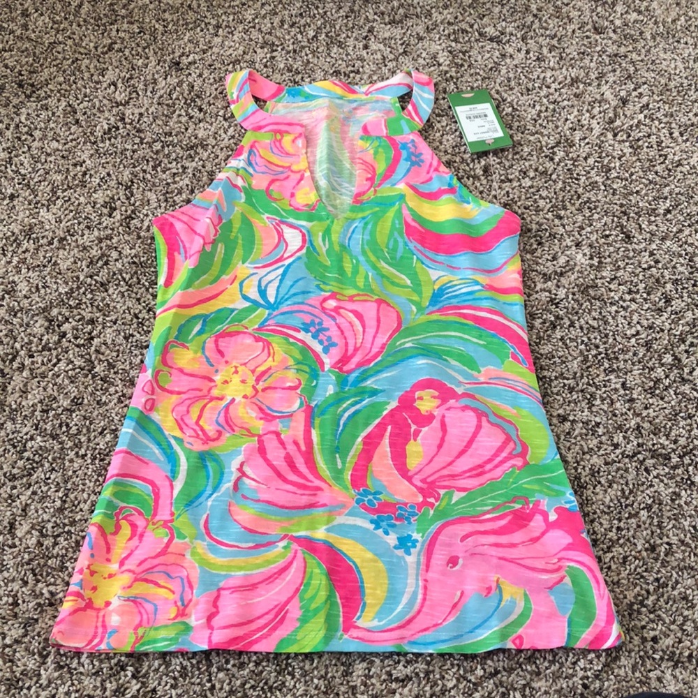 NWT Lilly Pulitzer floral Tank Top